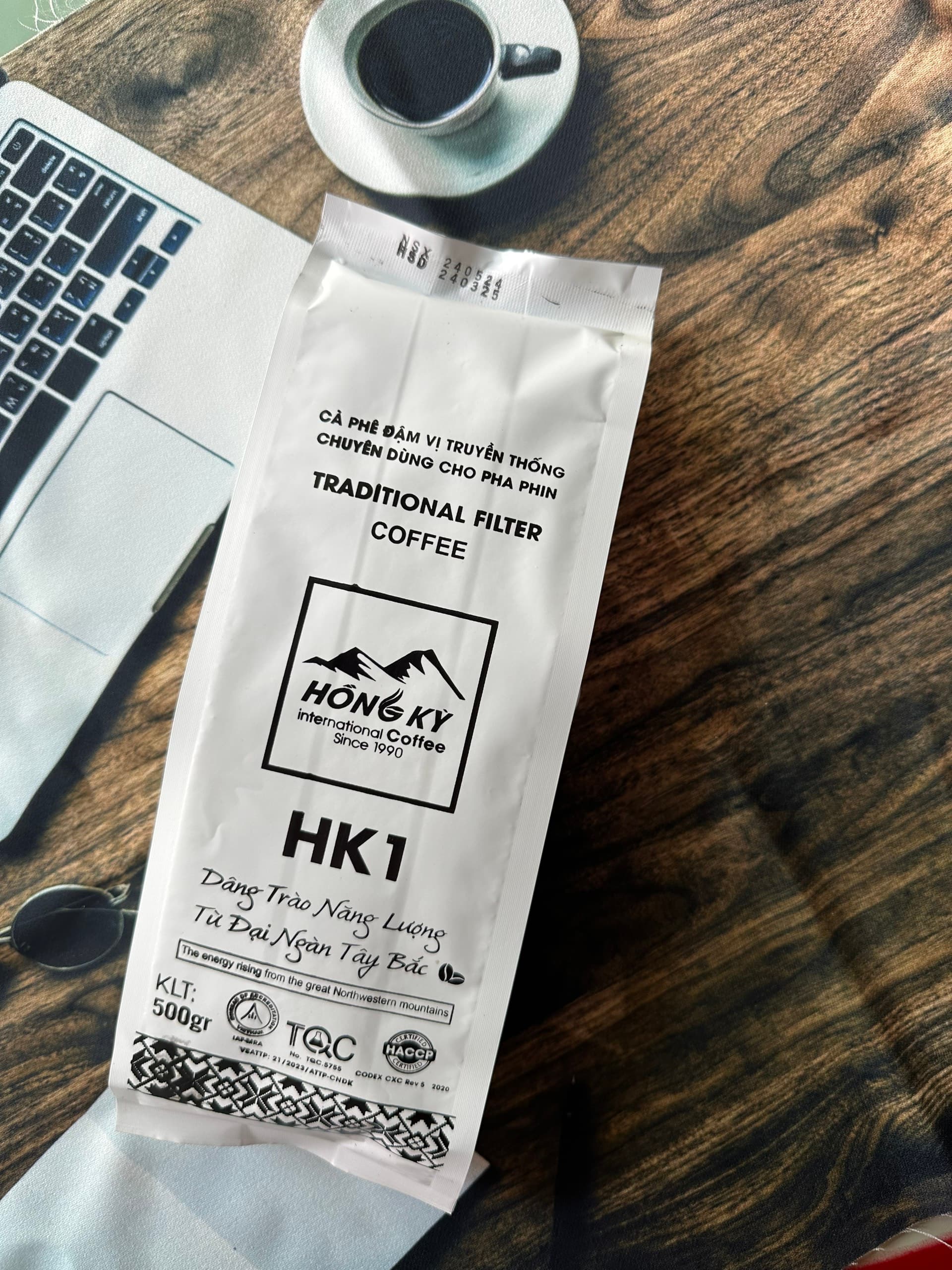 Cafe túi trắng HK1 — 2