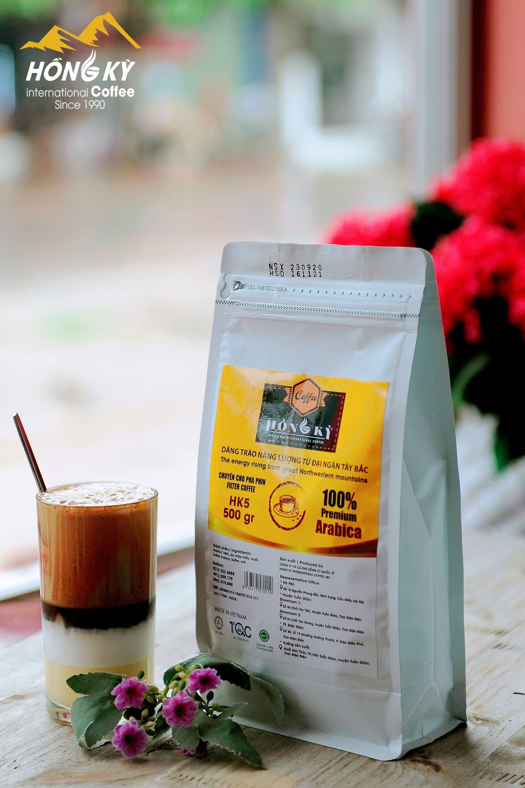 Cafe túi zip trắng HK5 đặc biệt — 6