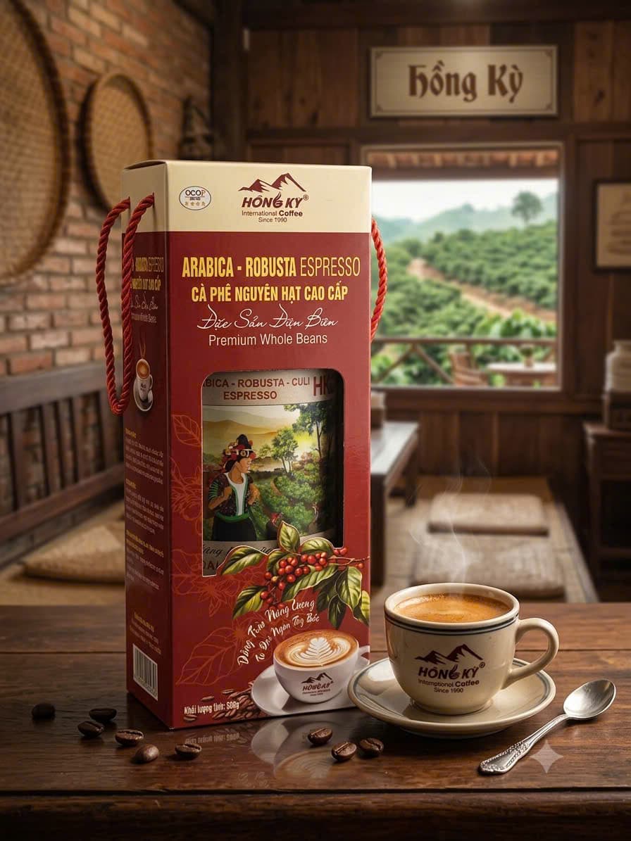Cafe nguyên hạt cao cấp HK9 — 1