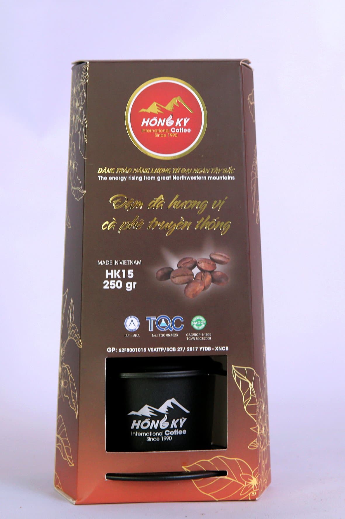 Cafe hộp giấy thượng hạng VIP HK15 kèm phin pha cao cấp — 1