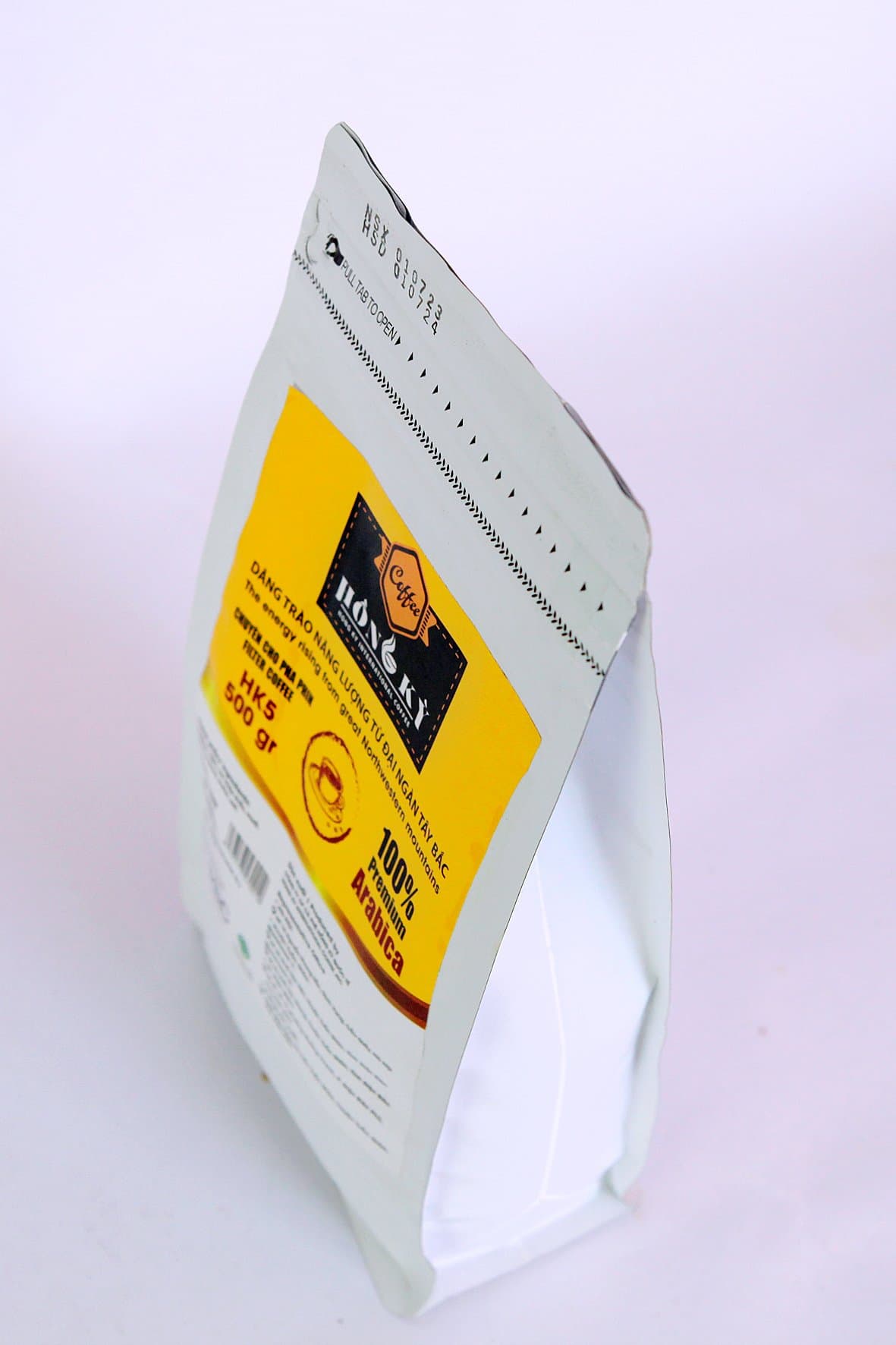 Cafe túi zip trắng HK5 đặc biệt — 1